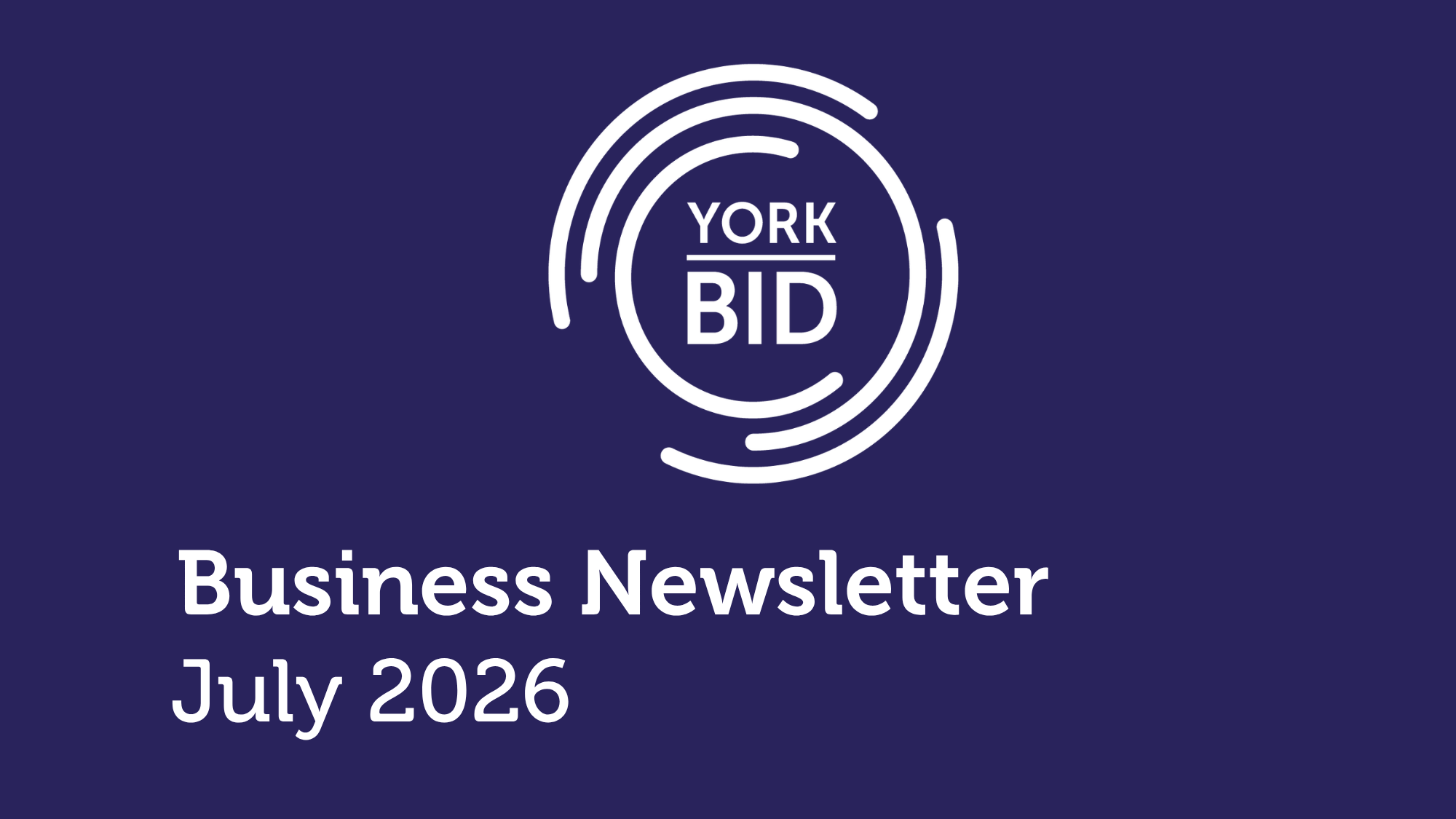 Business Newsletter Header