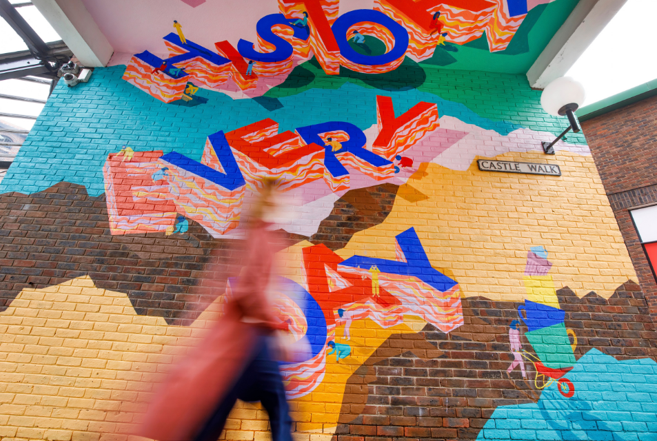 Make History Every Day Mural cropped